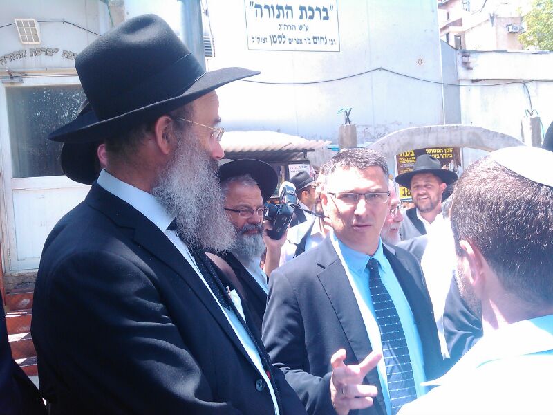 תמונות: גדעון סער התברך מגדולי ישראל