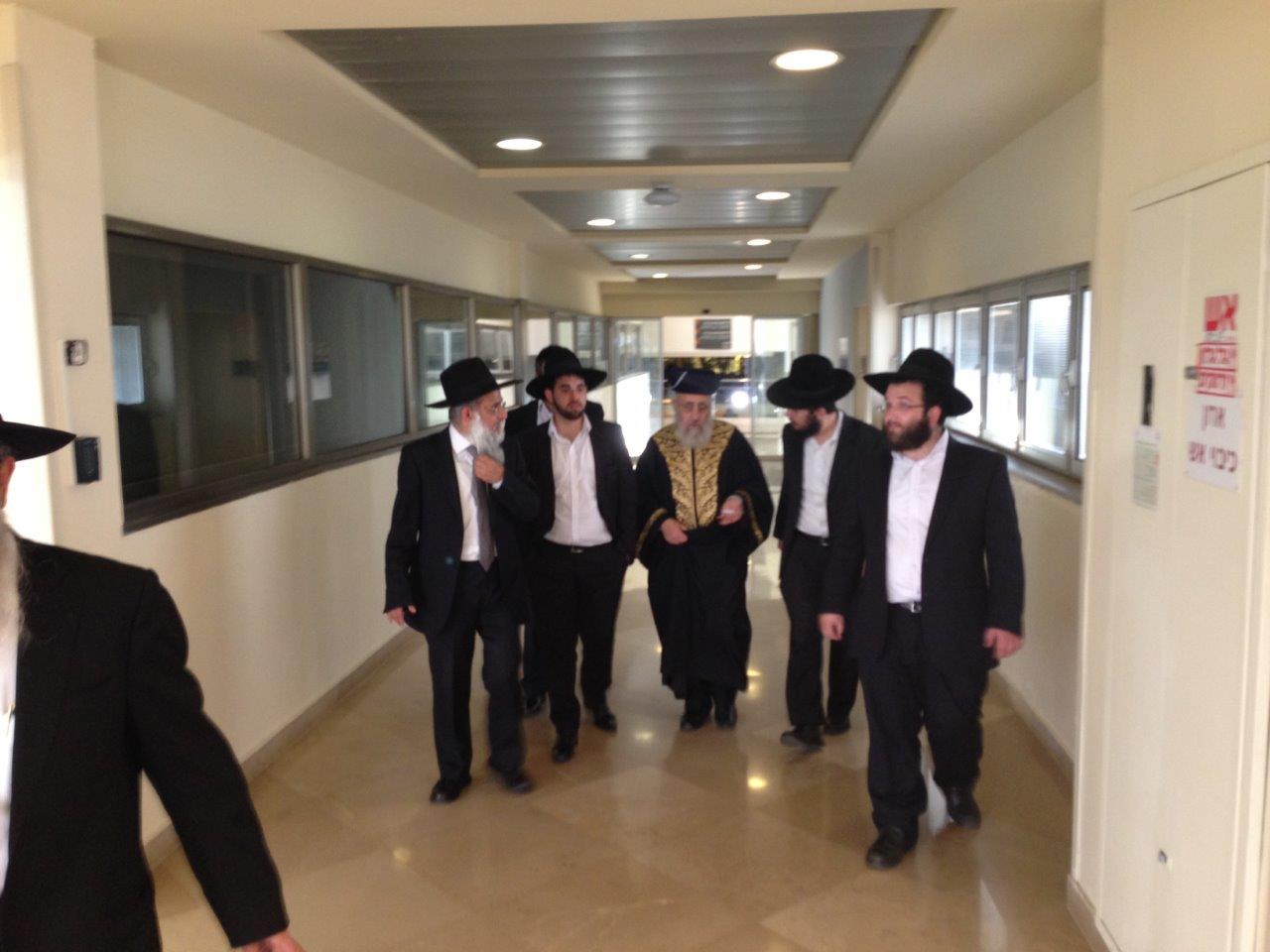 תיעוד: הרב הראשי ביקר את הגר"ש בן שמעון