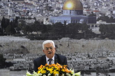 אבו מאזן ברמאללה