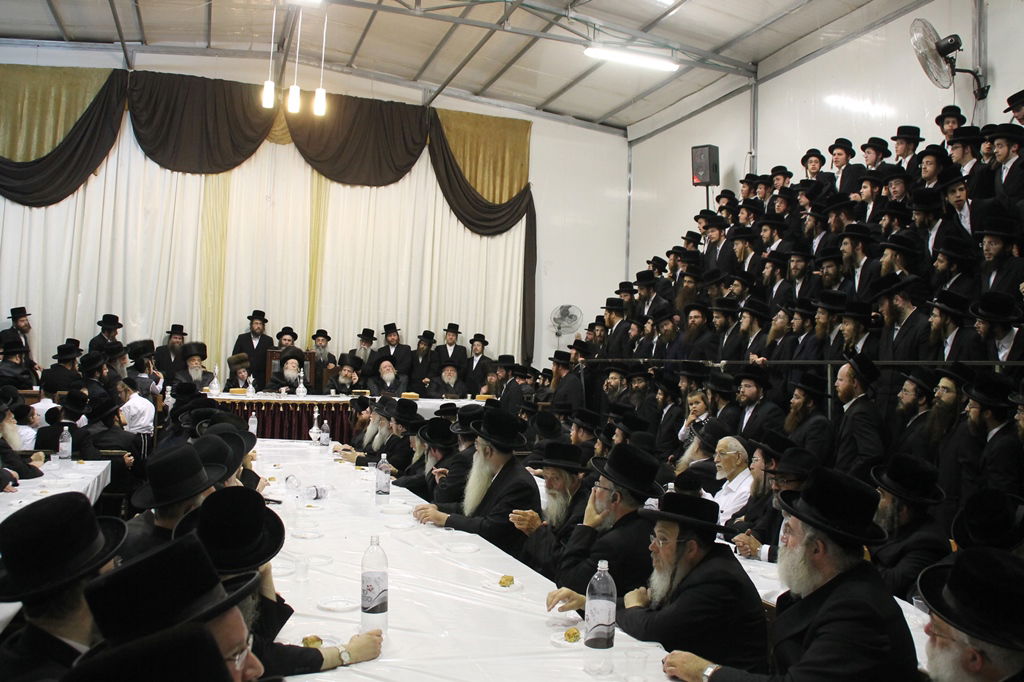 שמחת האירוסין לנכדי האדמו"ר מקרעטשניף • גלריה