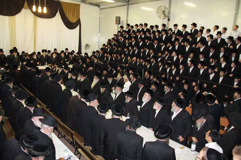 שמחת האירוסין לנכדי האדמו"ר מקרעטשניף • גלריה