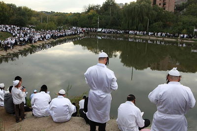 הנהר הסמוך לציון