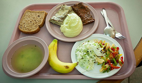 ארוחה המוגשת בבית חולים