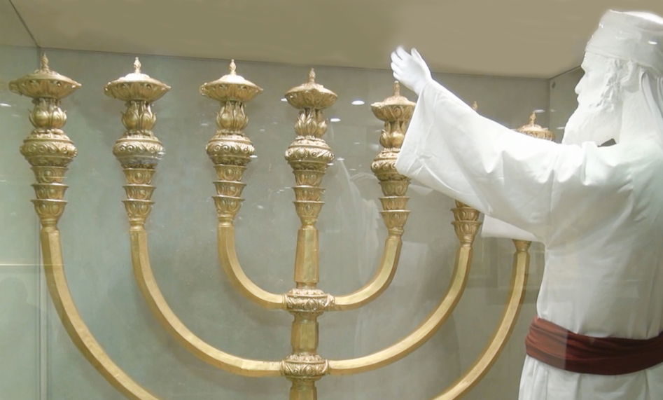 שחזור: הדלקת נרות בבית המקדש