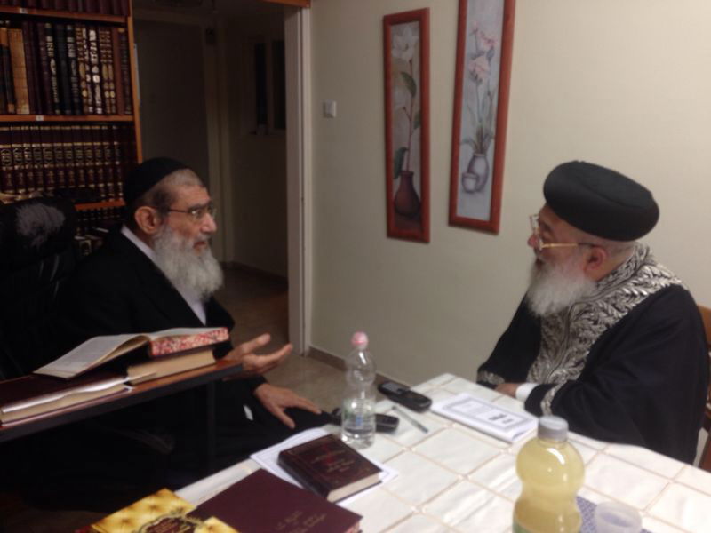 הגר"ש עמאר והגר"ש בן שמעון