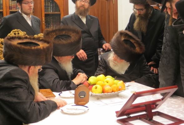 צפו בגלריה: גאב"ד מלבורן בסבב ביקורים אצל אדמו"רי ארצות הברית