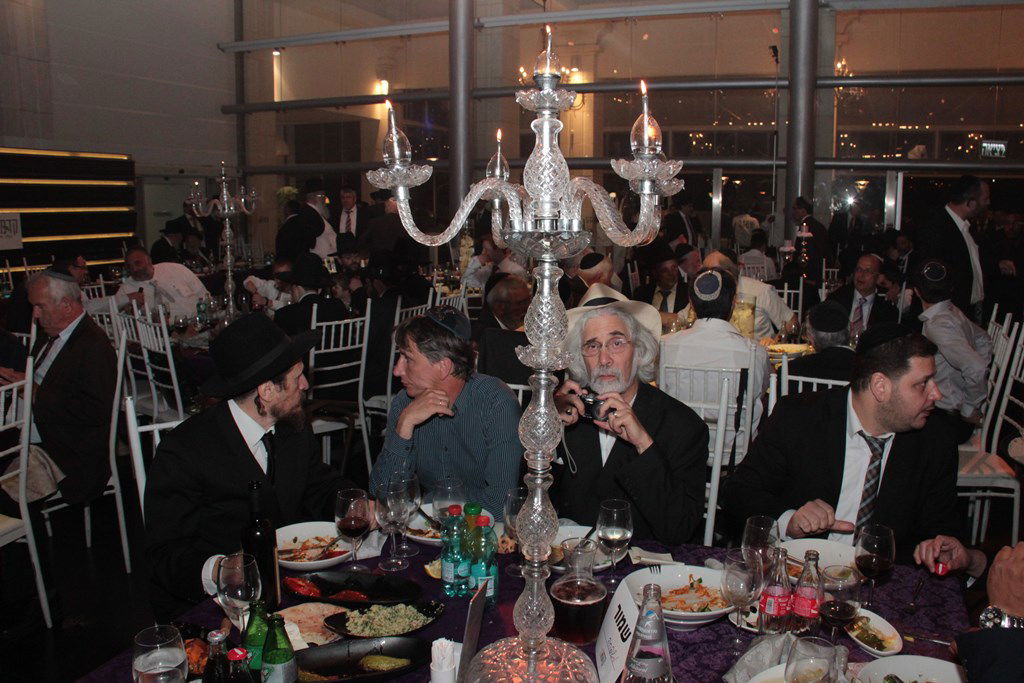 תיעוד ענק: מפגן הכוח של יו"ר ש"ס בחתונת בתו