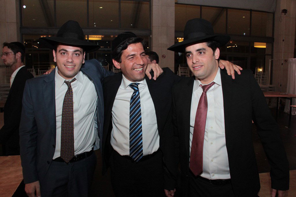 תיעוד ענק: מפגן הכוח של יו"ר ש"ס בחתונת בתו