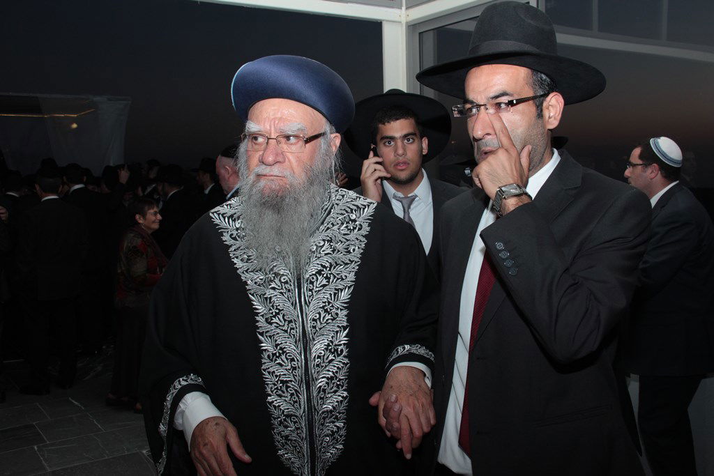 תיעוד ענק: מפגן הכוח של יו"ר ש"ס בחתונת בתו