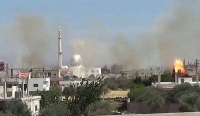 מפחיד: כך מפציץ משטר אסד את אזרחיו