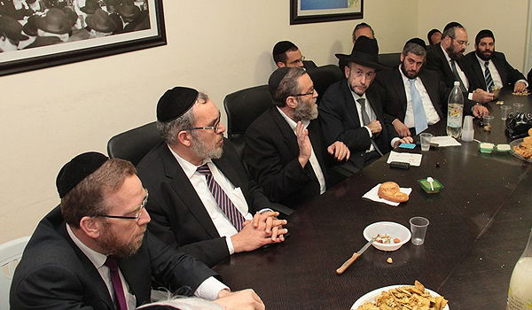 חברי הכנסת בפגישה