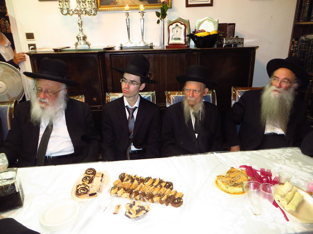 תיעוד: ראשי ישיבת פוניבז' השתדכו