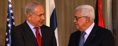 ראש המשמלה בנימין נתניהו ויו"ר הרשות אבו מאזן