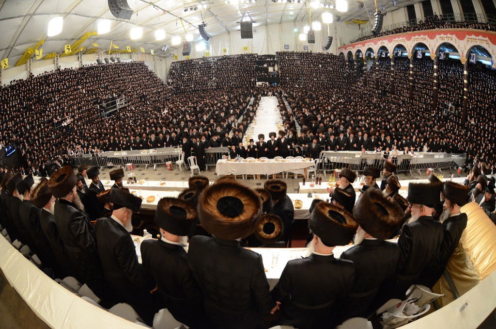 גלריה: שבע ברכות המרכזי בבעלזא בצל פיגוע החטיפה