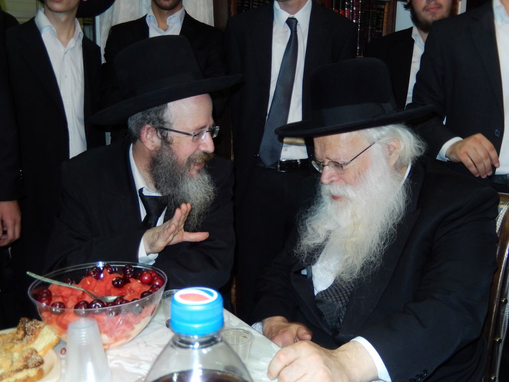 תיעוד: ראשי ישיבת פוניבז' השתדכו