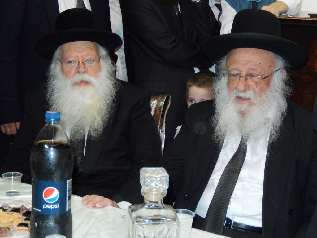 תיעוד: ראשי ישיבת פוניבז' השתדכו