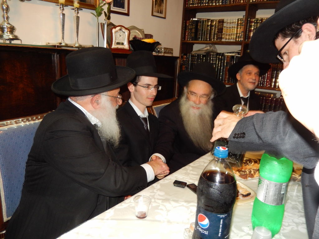 תיעוד: ראשי ישיבת פוניבז' השתדכו