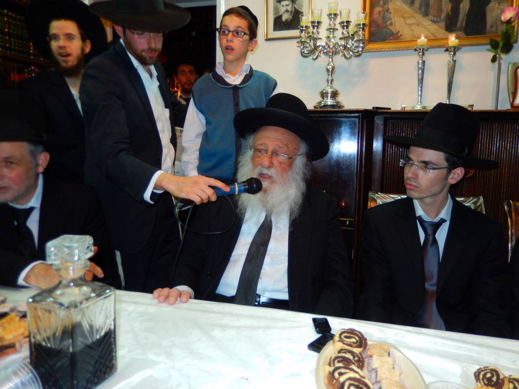 תיעוד: ראשי ישיבת פוניבז' השתדכו