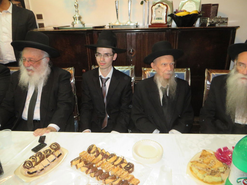 תיעוד: ראשי ישיבת פוניבז' השתדכו