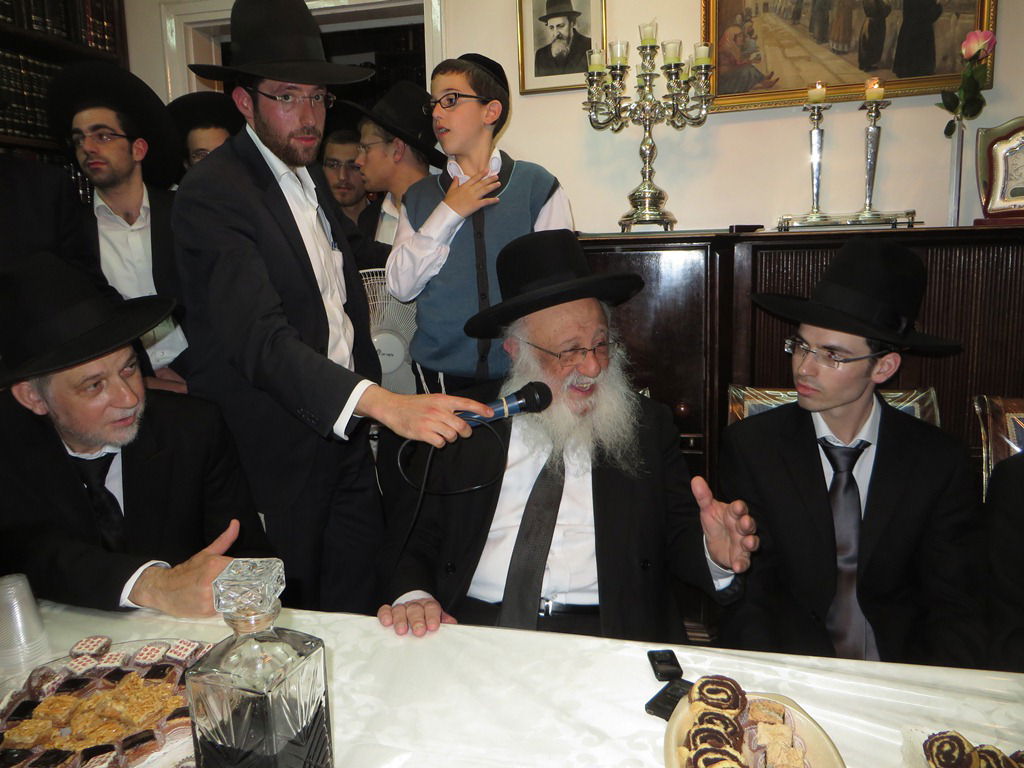 תיעוד: ראשי ישיבת פוניבז' השתדכו