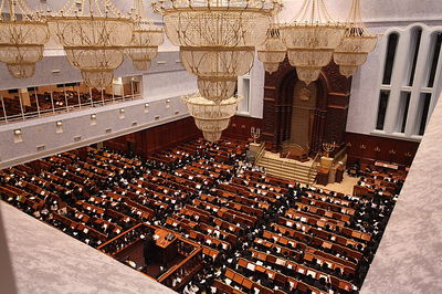 בית הכנסת של חסידות בעלזא, ישתתף בבחירות