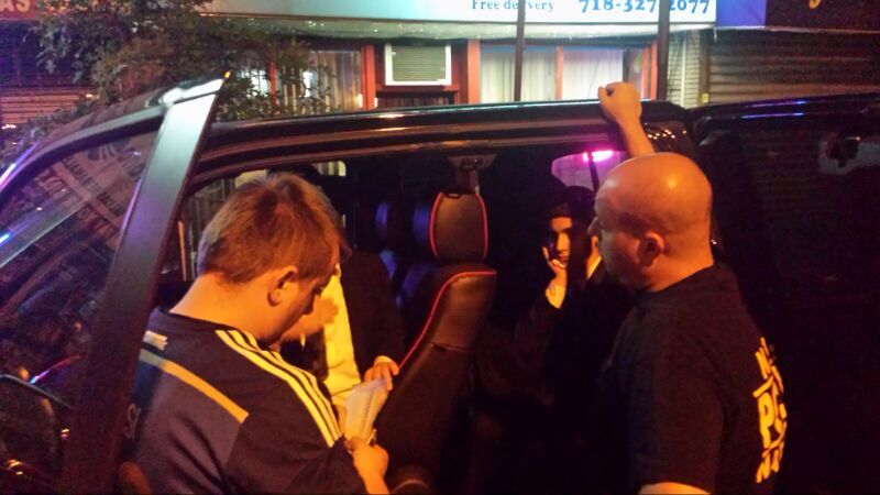 הנערים לאחר התקיפה