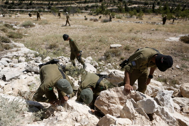 חיפושי חיילי צה"ל לאיתור החטופים