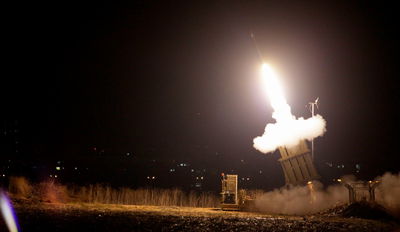 "כיפת ברזל" בפעולה