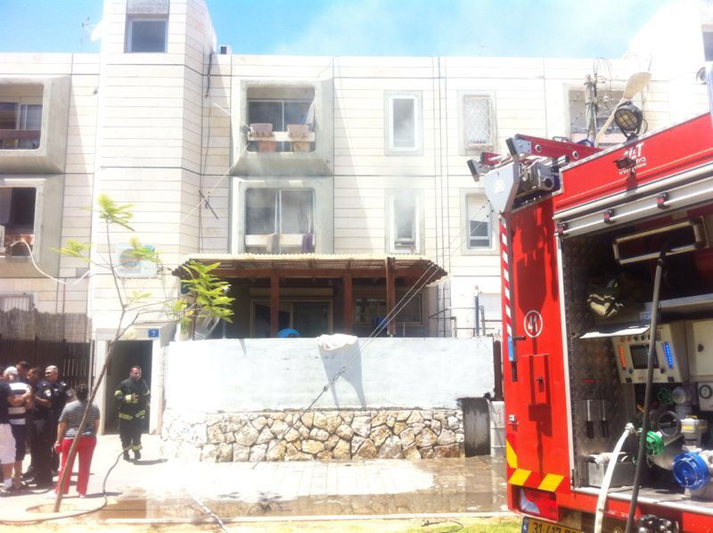 זירת השריפה, אתמול