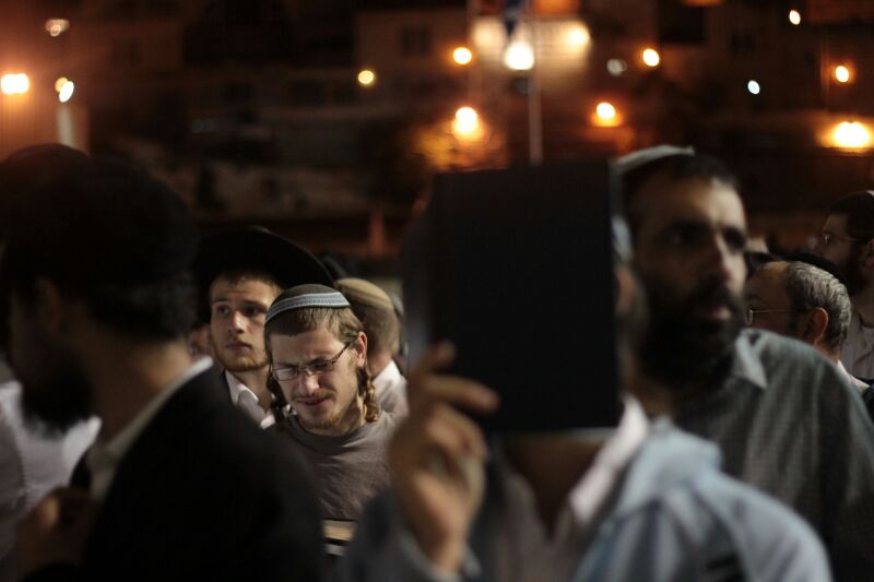 גלריה: מאות העתירו בכותל למען הנערים החטופים