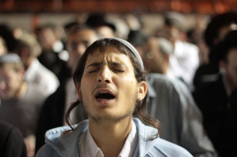 גלריה: מאות העתירו בכותל למען הנערים החטופים