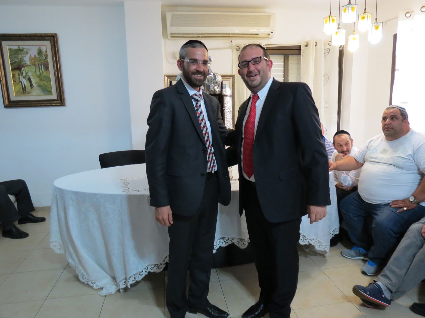 צפת: הראשל"צ חגג בהכנסת ספר תורה