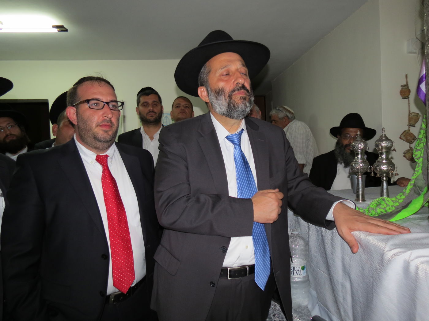 צפת: הראשל"צ חגג בהכנסת ספר תורה