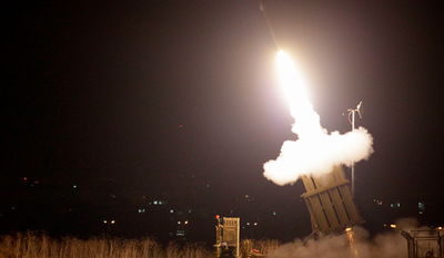 מערכת כיפת ברזל בפעולה