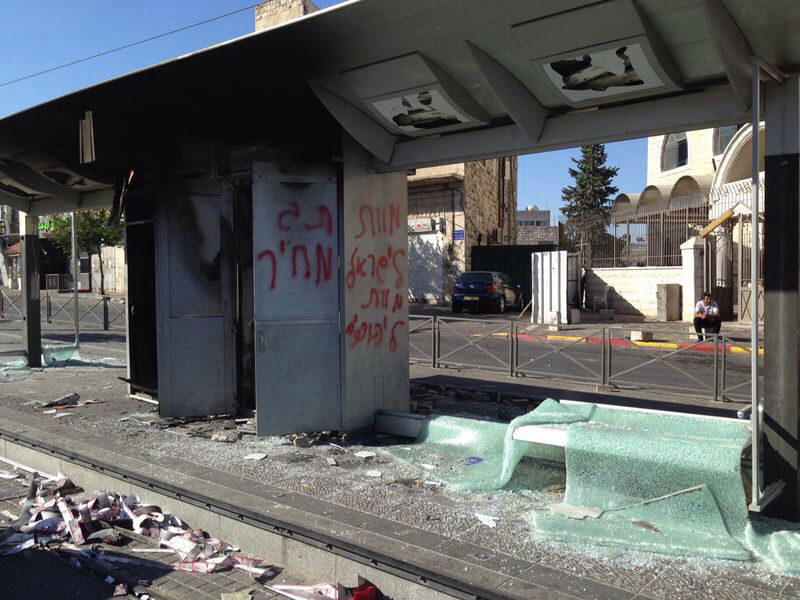 שנאה בלב ירושלים: "מוות לישראל, מוות ליהודים"