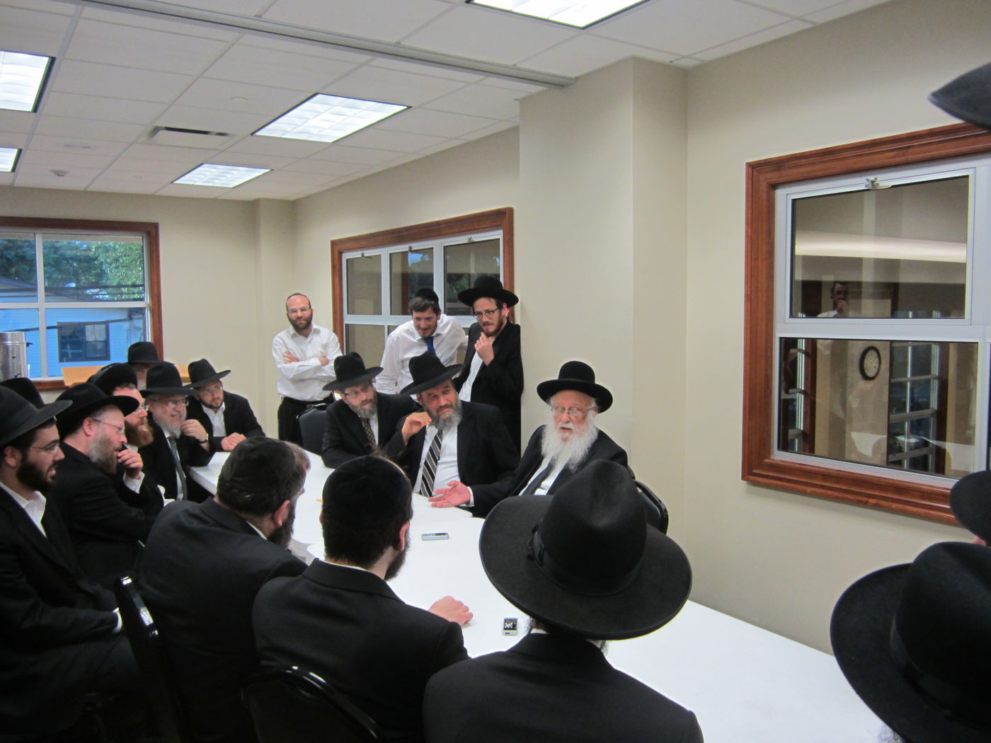 תיעוד: הרב פוברסקי בביקור בארה"ב