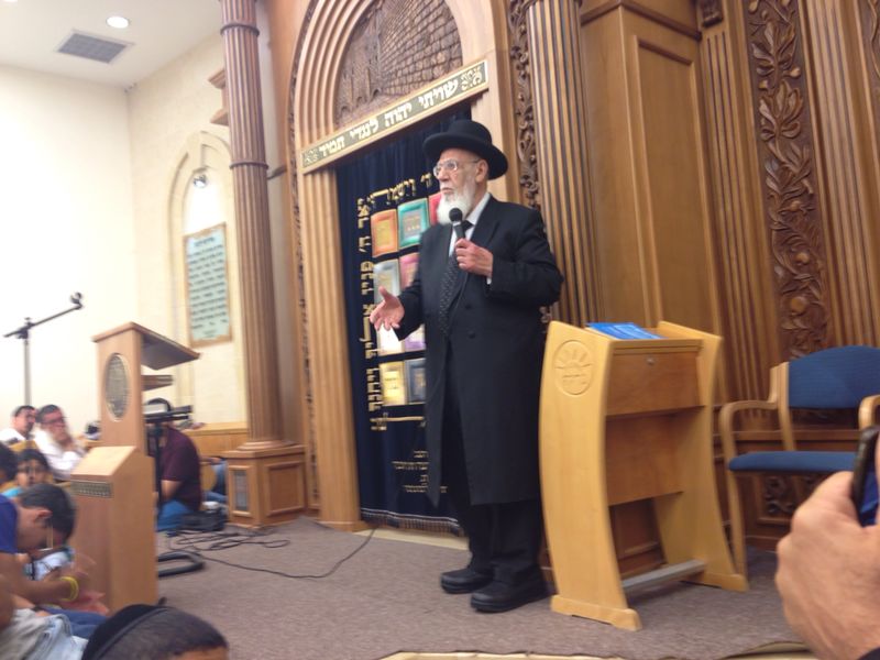 הגאון רבי שלום כהן בעצרת באלעד: "יש לנו ממשלה מבולבלת"