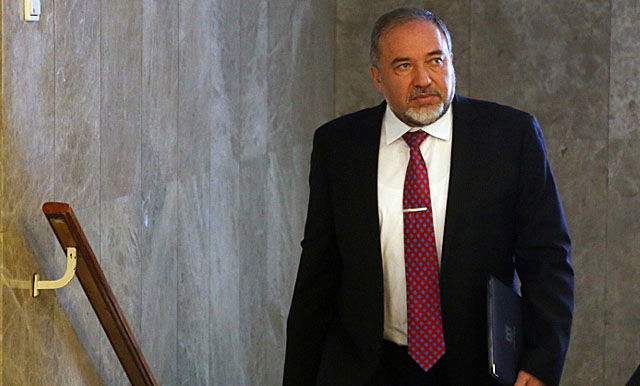 פורש מהליכוד. שר החוץ אביגדור ליברמן