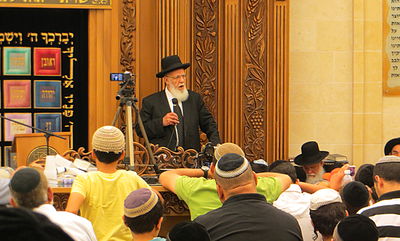 הרב שלום כהן בעצרת, אמש