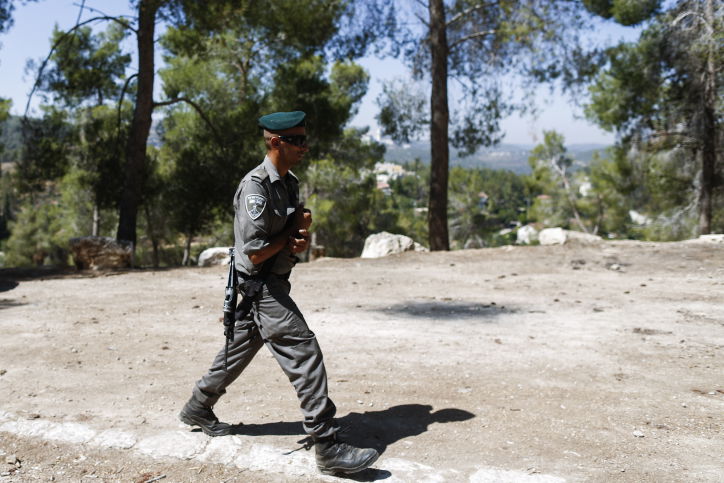 זירת רצח הנער הערבי