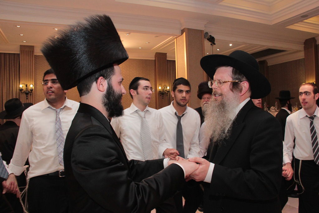 הרב שמואל רבינוביץ חיתן, כל המי ומי התייצבו • גלריה