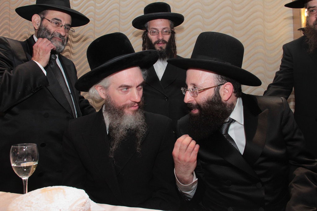 הרב שמואל רבינוביץ חיתן, כל המי ומי התייצבו • גלריה