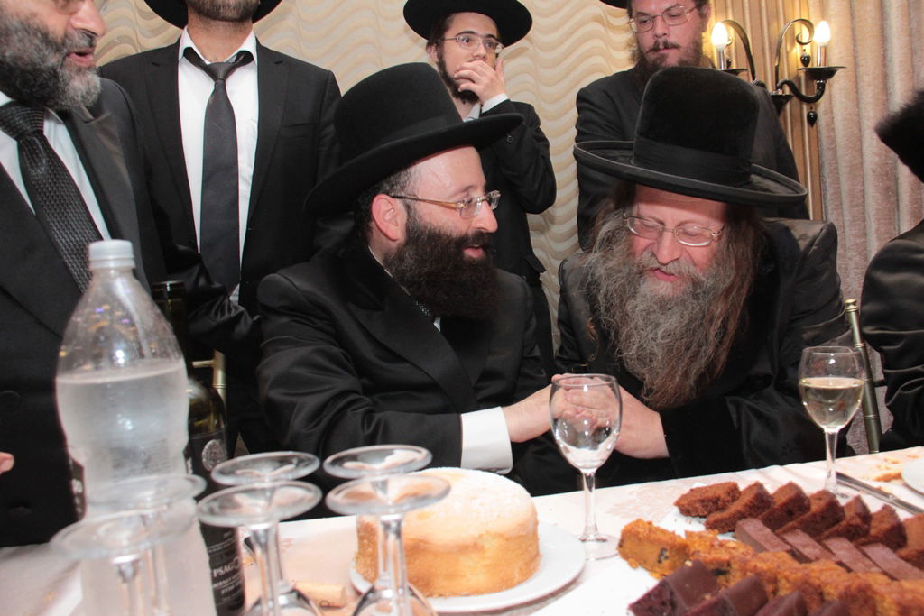 הרב שמואל רבינוביץ חיתן, כל המי ומי התייצבו • גלריה