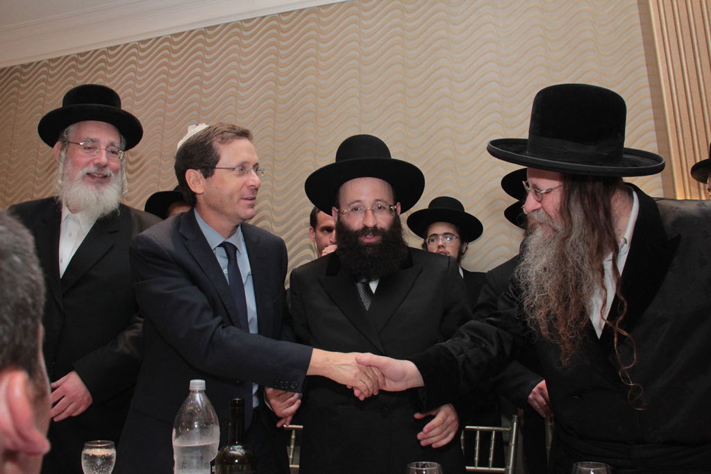 הרב שמואל רבינוביץ חיתן, כל המי ומי התייצבו • גלריה