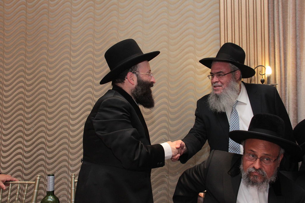 הרב שמואל רבינוביץ חיתן, כל המי ומי התייצבו • גלריה