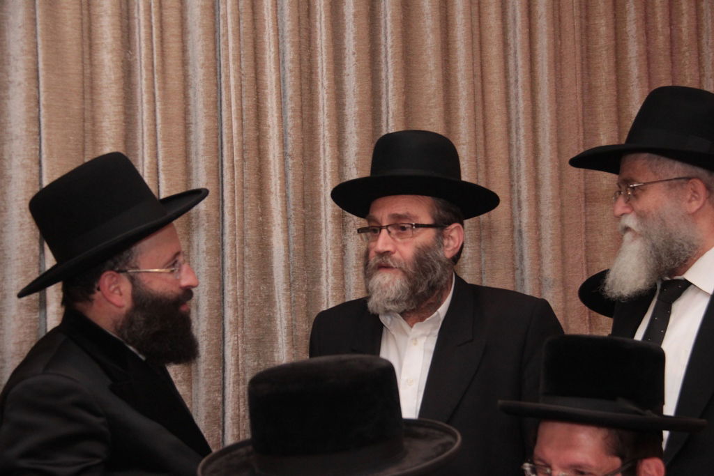 הרב שמואל רבינוביץ חיתן, כל המי ומי התייצבו • גלריה