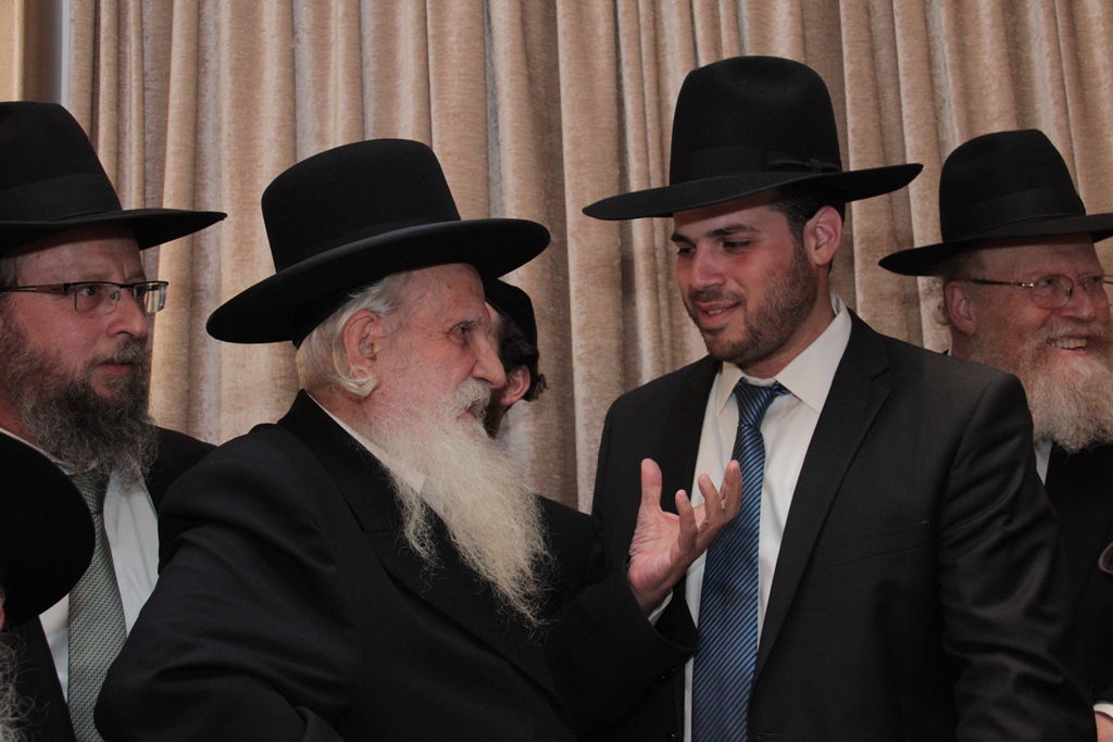 הרב שמואל רבינוביץ חיתן, כל המי ומי התייצבו • גלריה