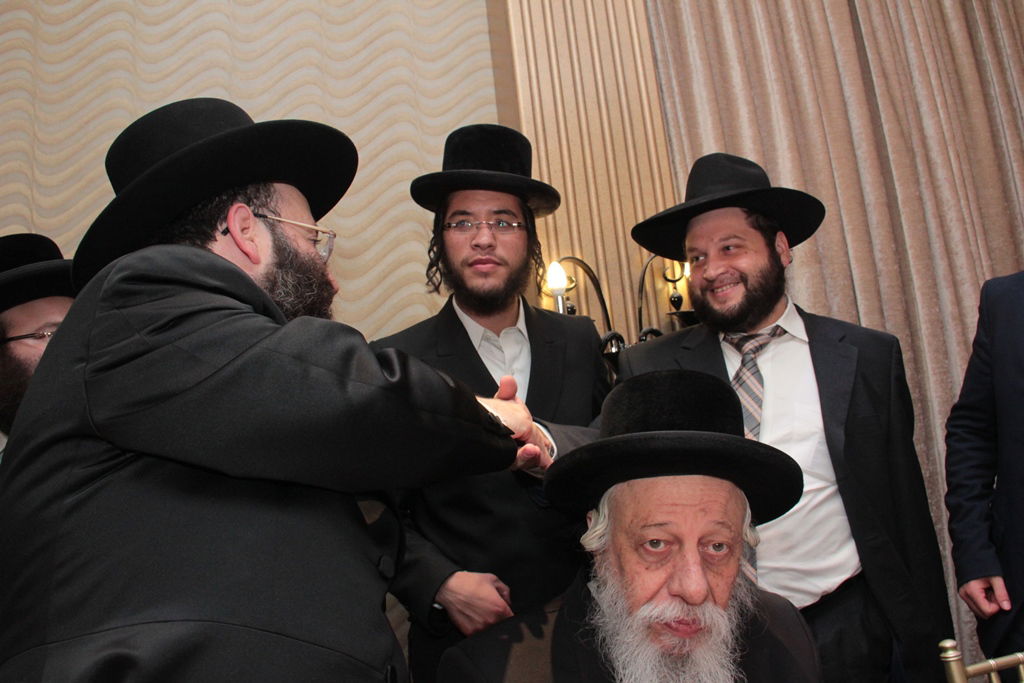 הרב שמואל רבינוביץ חיתן, כל המי ומי התייצבו • גלריה