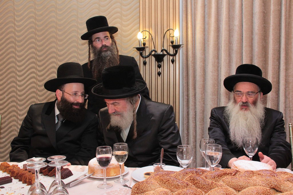 הרב שמואל רבינוביץ חיתן, כל המי ומי התייצבו • גלריה