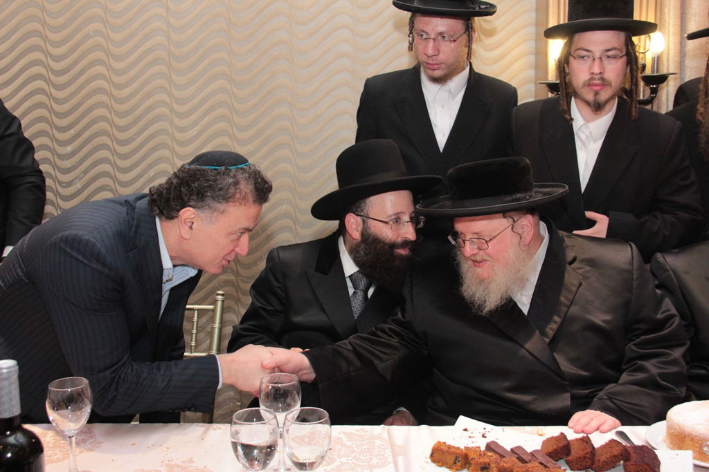 הרב שמואל רבינוביץ חיתן, כל המי ומי התייצבו • גלריה